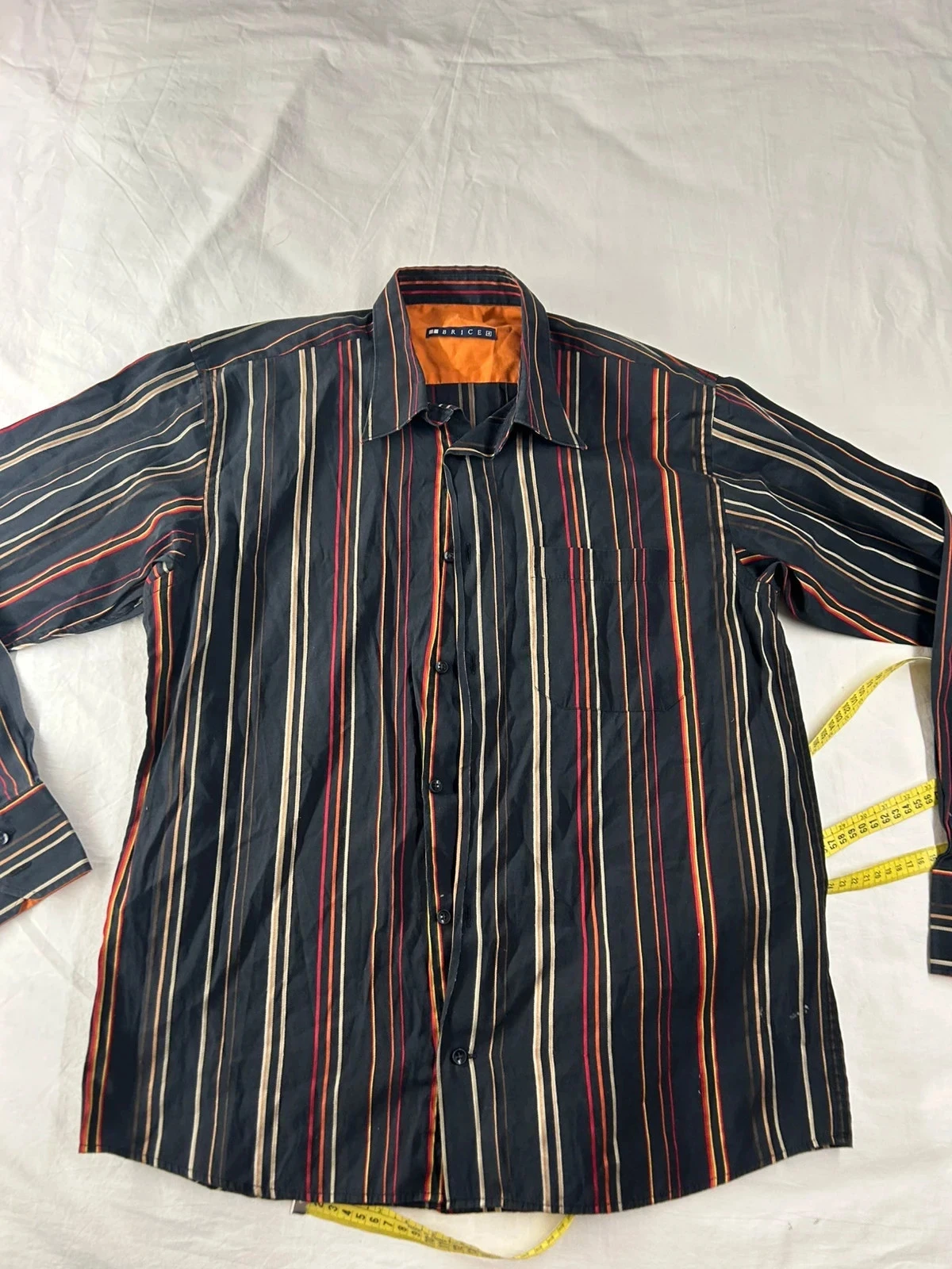 Multicolor black striped Brice shirt – photo 2